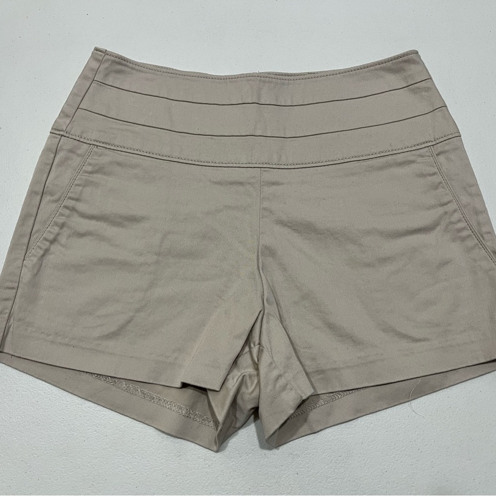 Forever 21 High-Waisted Tan Shorts